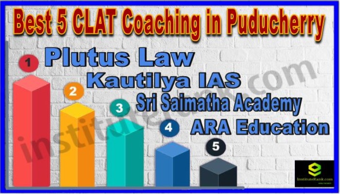 Best 5 CLAT Coaching in Puducherry