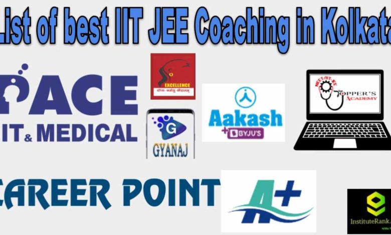 List of best IIT JEE Coaching in Kolkata