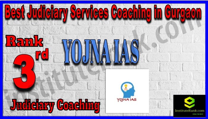 Rank 3. Yojna IAS Best Judiciary Services Coaching in Gurgaon
