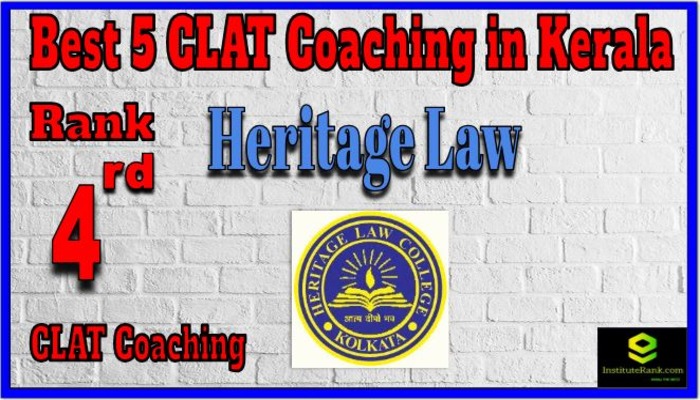 Rank 4. Heritage Law EntranceCLAT Coaching in Kerala Rank 4. Heritage Law EntranceCLAT Coaching in Kerala