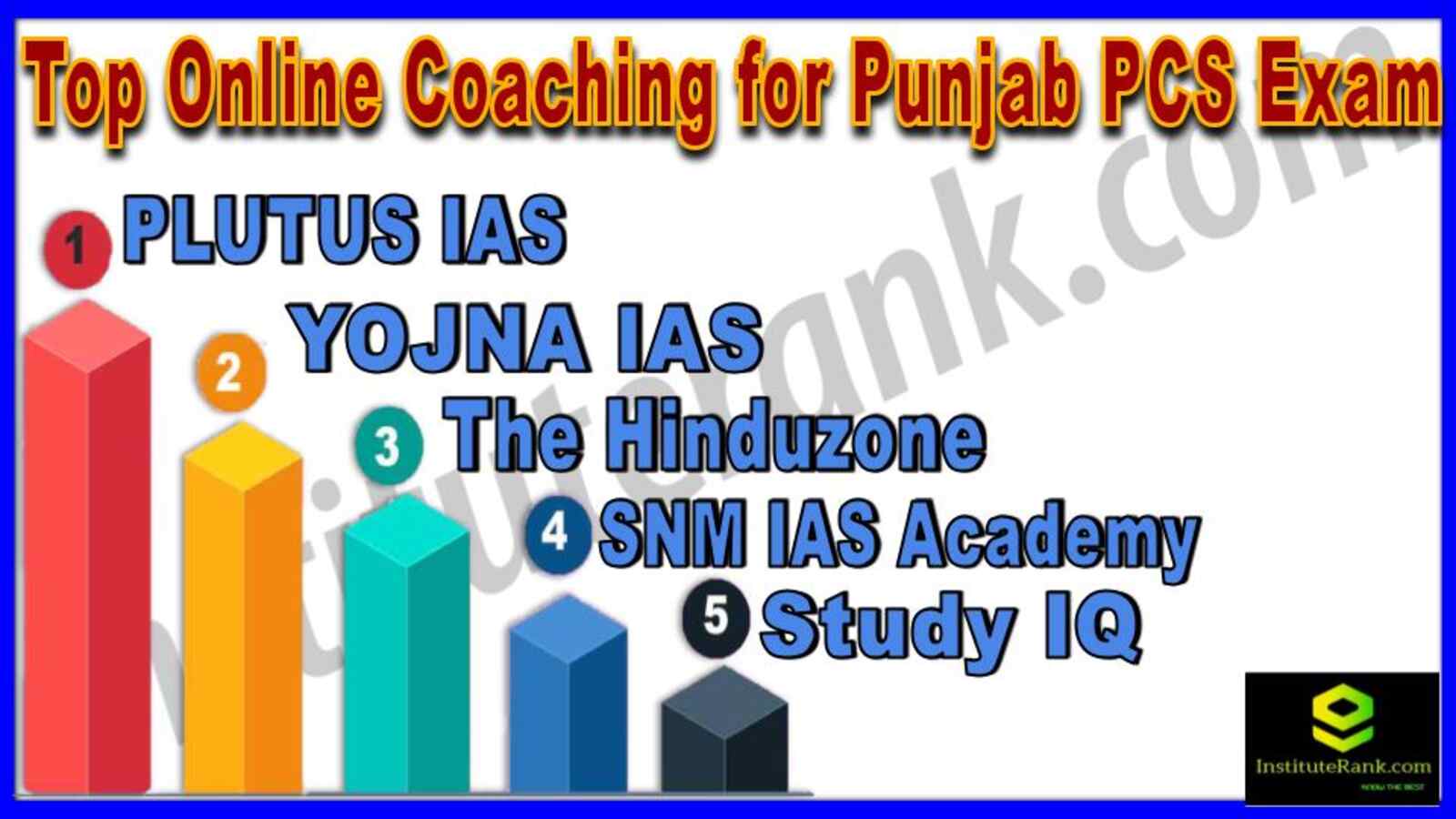 Top online coaching for Punjab PCS exam