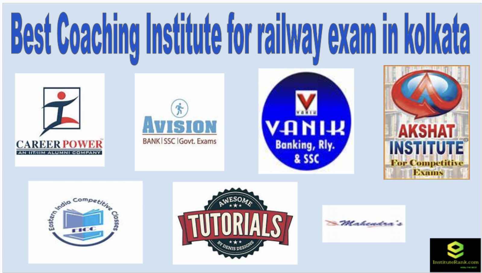 Best Coaching Institute for railway exam in kolkata