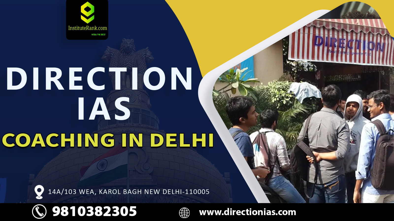 Direction IAS coaching in Delhi