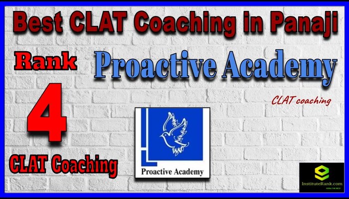Rank 4. Proactive Academy Best CLAT Coaching in Imphal