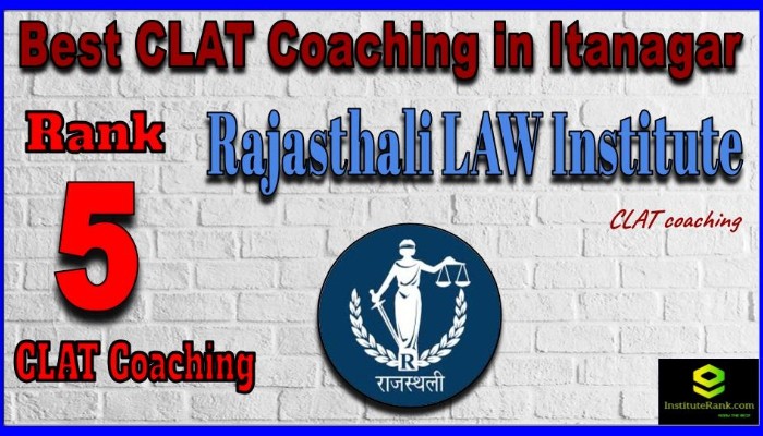 Rank 5. Rajasthali LAW Institute Best CLAT Coaching in Ajmer