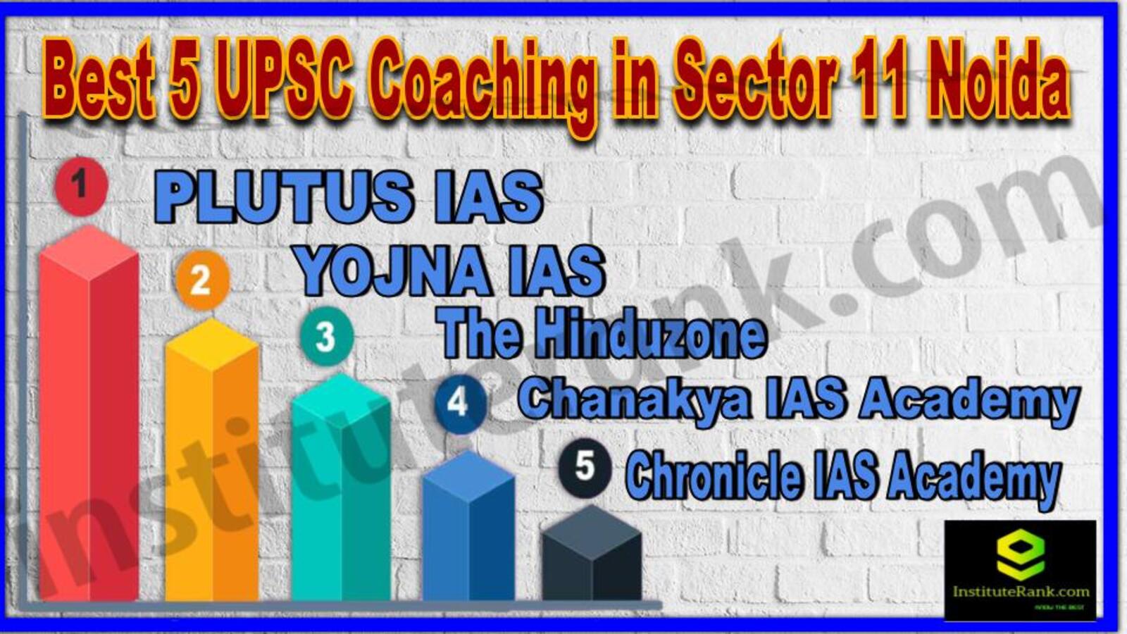 Best 5 UPSC Coaching in Sector 11 Noida 