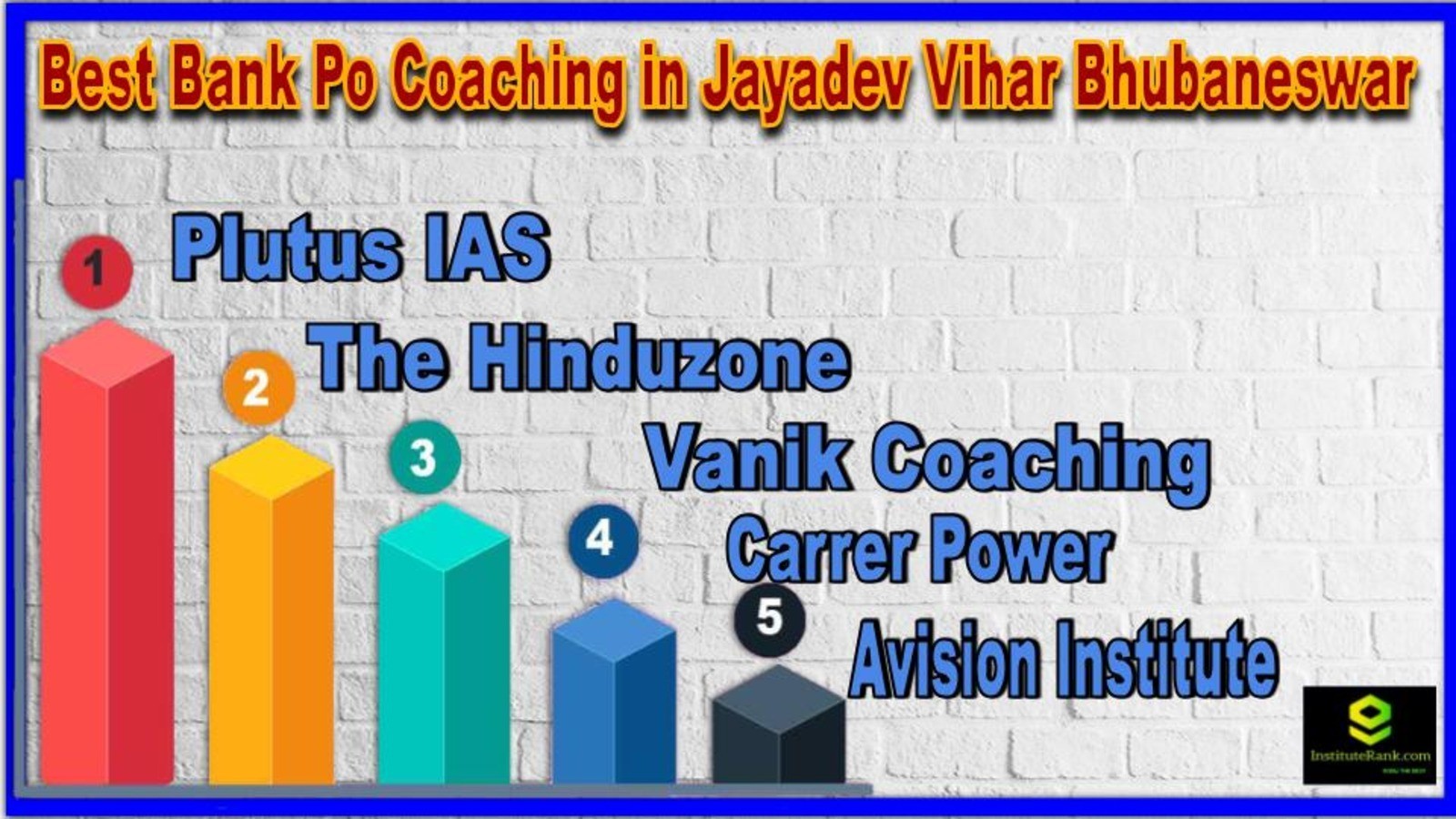 Best Bank Po coaching in jayadev vihar bhubaneswar