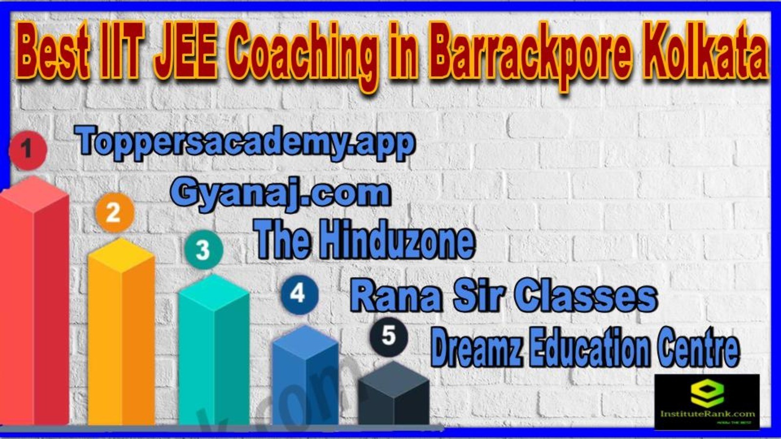 Best IIT JEE Coaching in Barrackpore Kolkata
