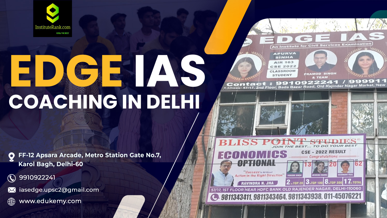 Edge IAS Coaching in Delhi