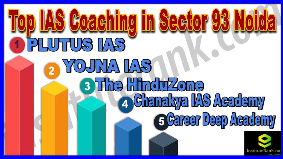 Top IAS Coaching in Sector 93 Noida