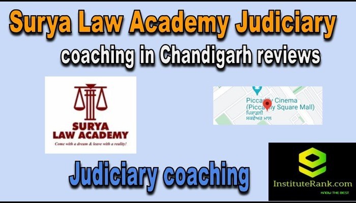  Judiciary coaching in Chandigarh reviews