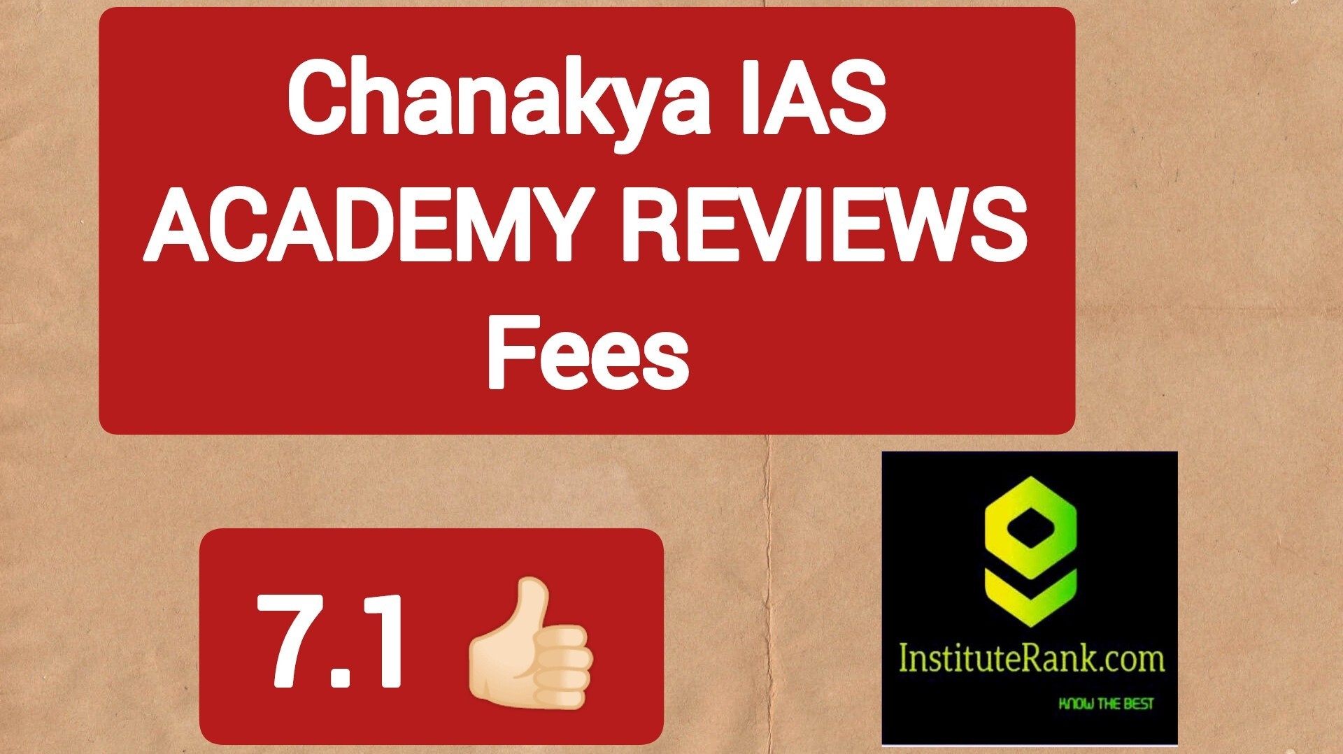 Chanakya ias academy reviews fees Chanakya ias coaching fees review