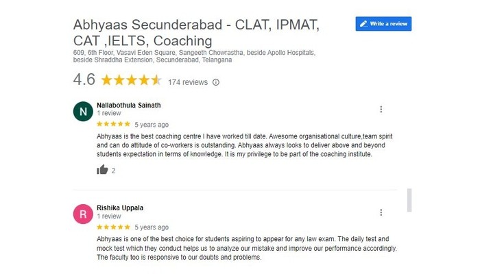 Abhyaas Coaching review