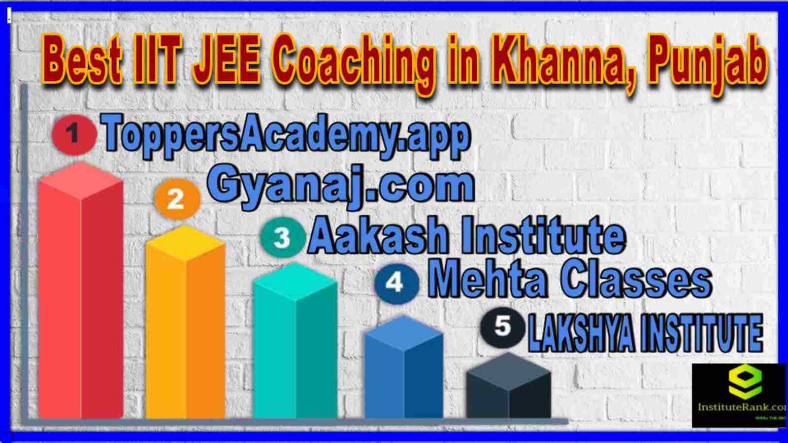 Best IIT JEE Coaching in Khanna
