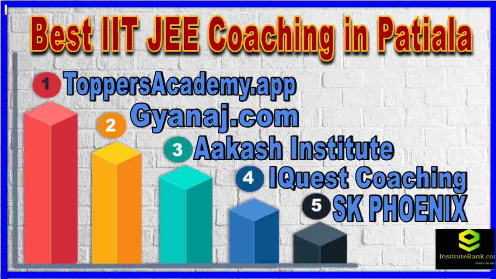 Best IIT JEE Coaching in Patiala