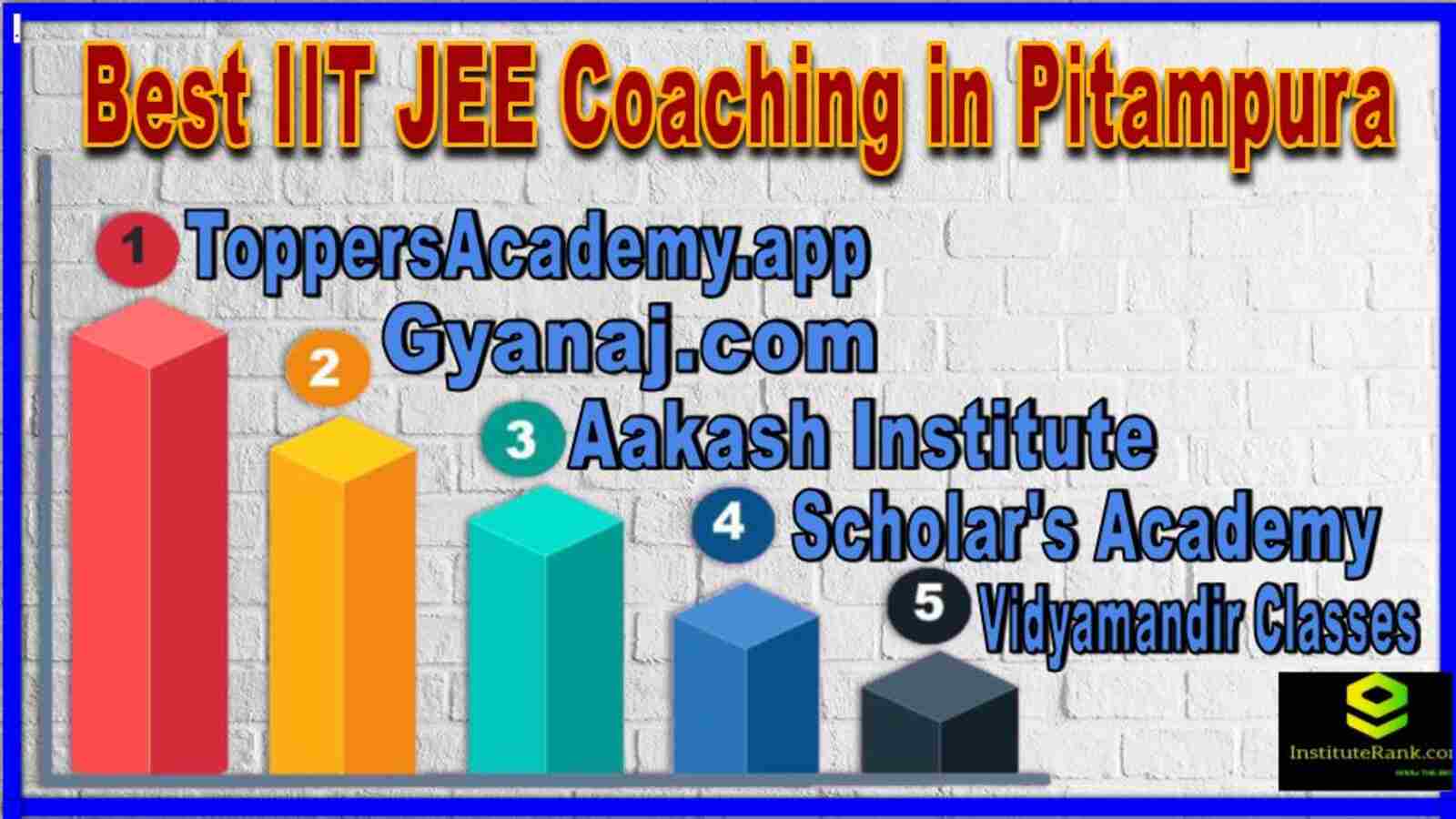 Best IIT JEE Coaching in Pitampura