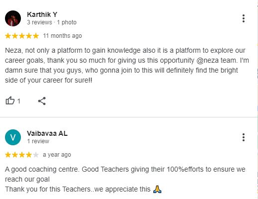 Ex Students Reviews
