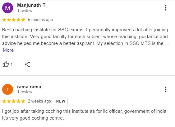 Ex Students Reviews