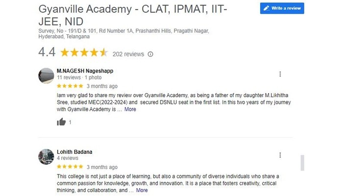 Gyanville Academy Review