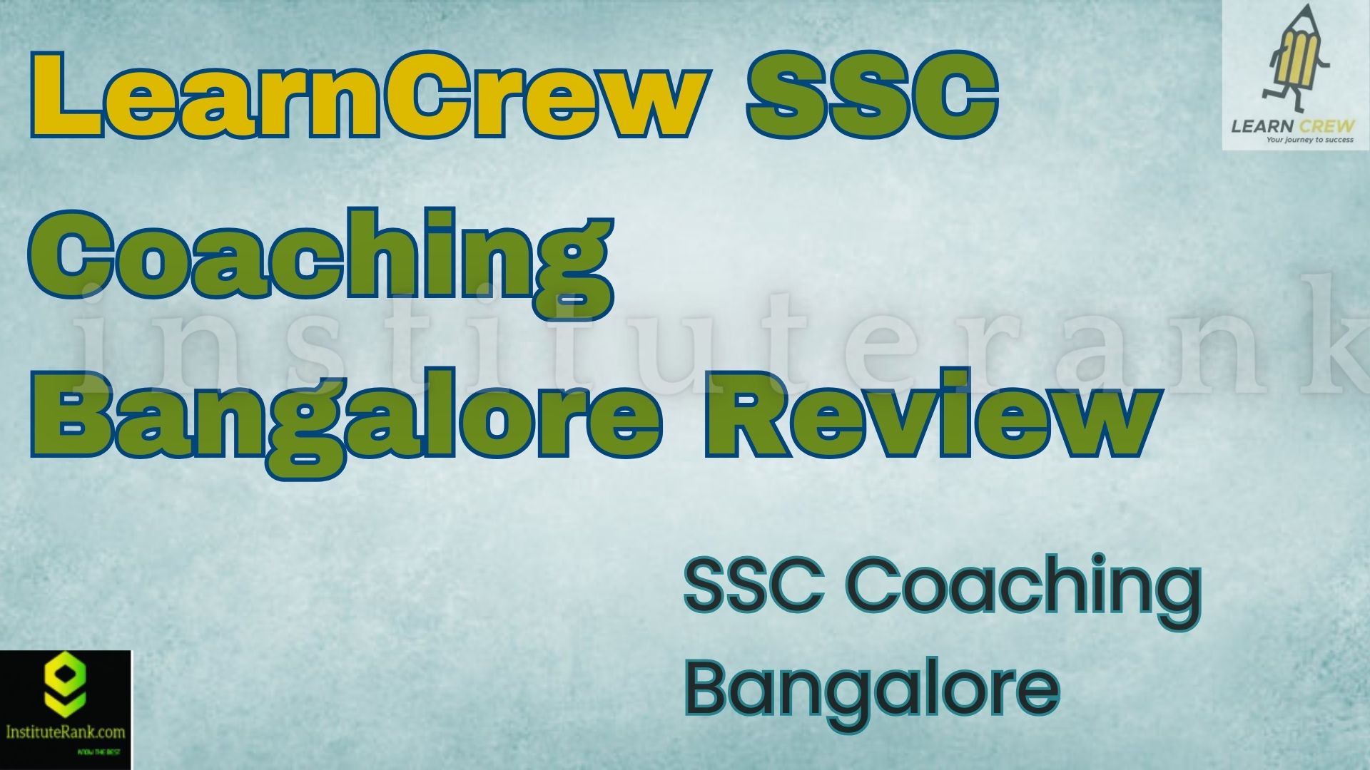 LearnCrew SSC Coaching Bangalore Review 