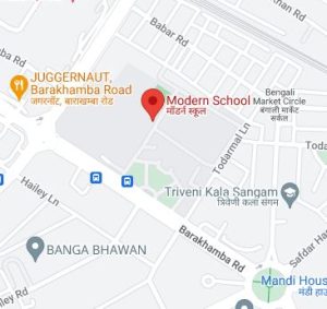 Modern school Location