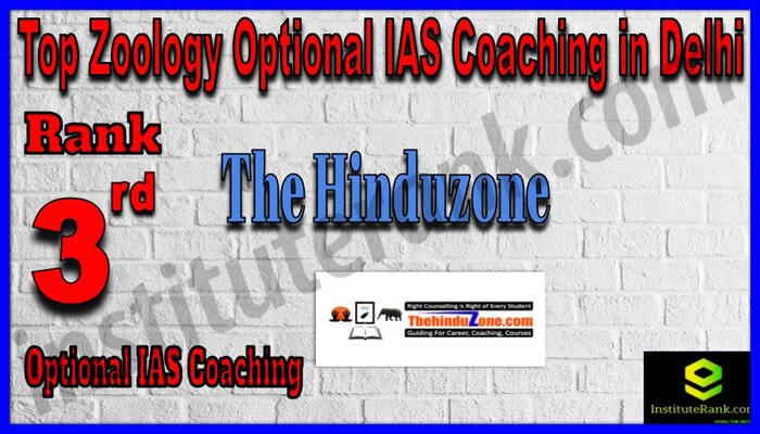Rank 3. The Hinduzone - Best Zoology Optional IAS coaching in Delhi