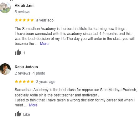 samadhan-google-review