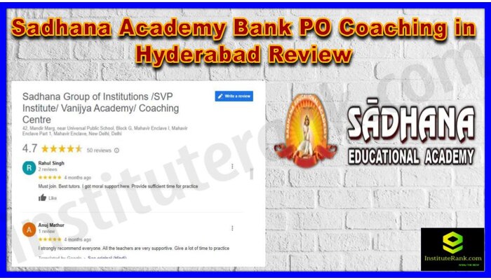 Bank PO coaching in Hyderabad 