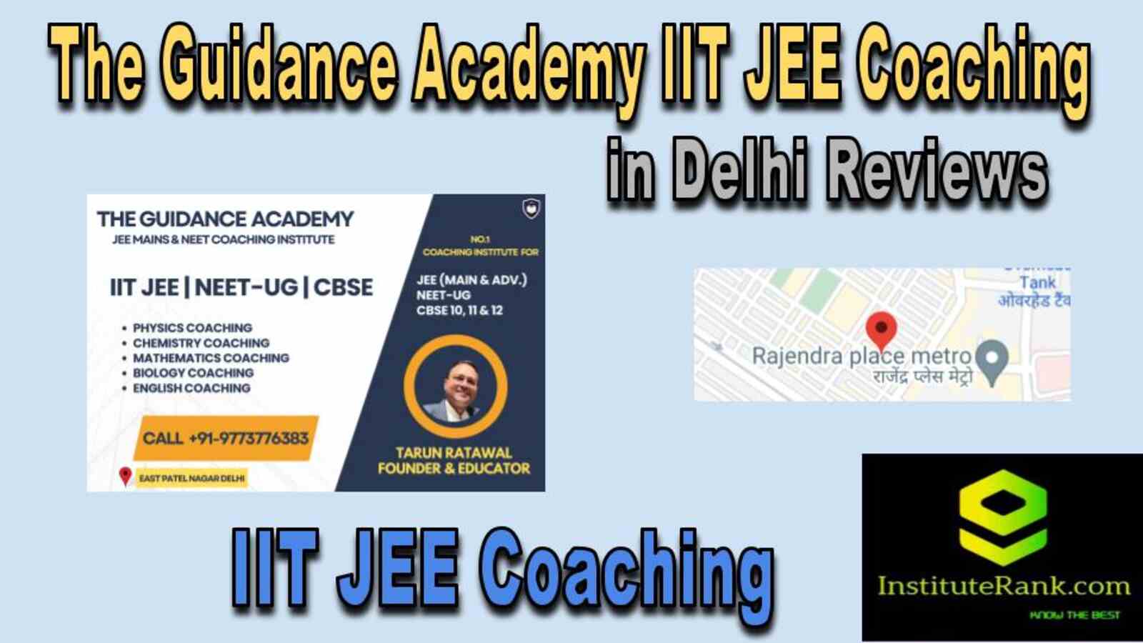 IIT JEE Coaching in Delhi reviews