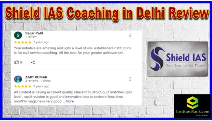 Shield IAS Coaching Delhi Review