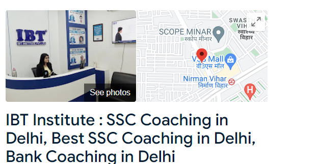 IBT Coaching in delhi IBT Coaching in delhi