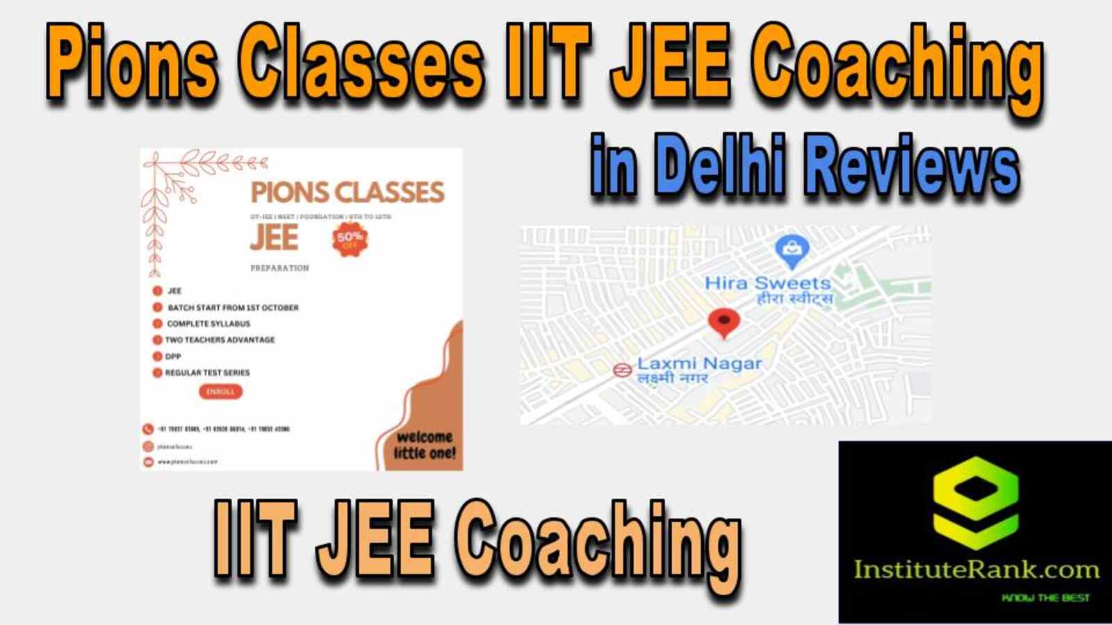  IIT JEE Coaching in Delhi reviews