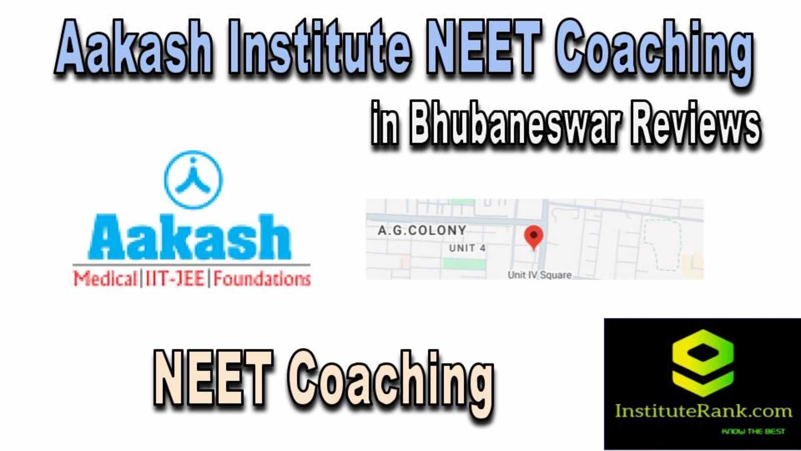 Aakash Institute NEET Coaching in Bhubaneswar reviews