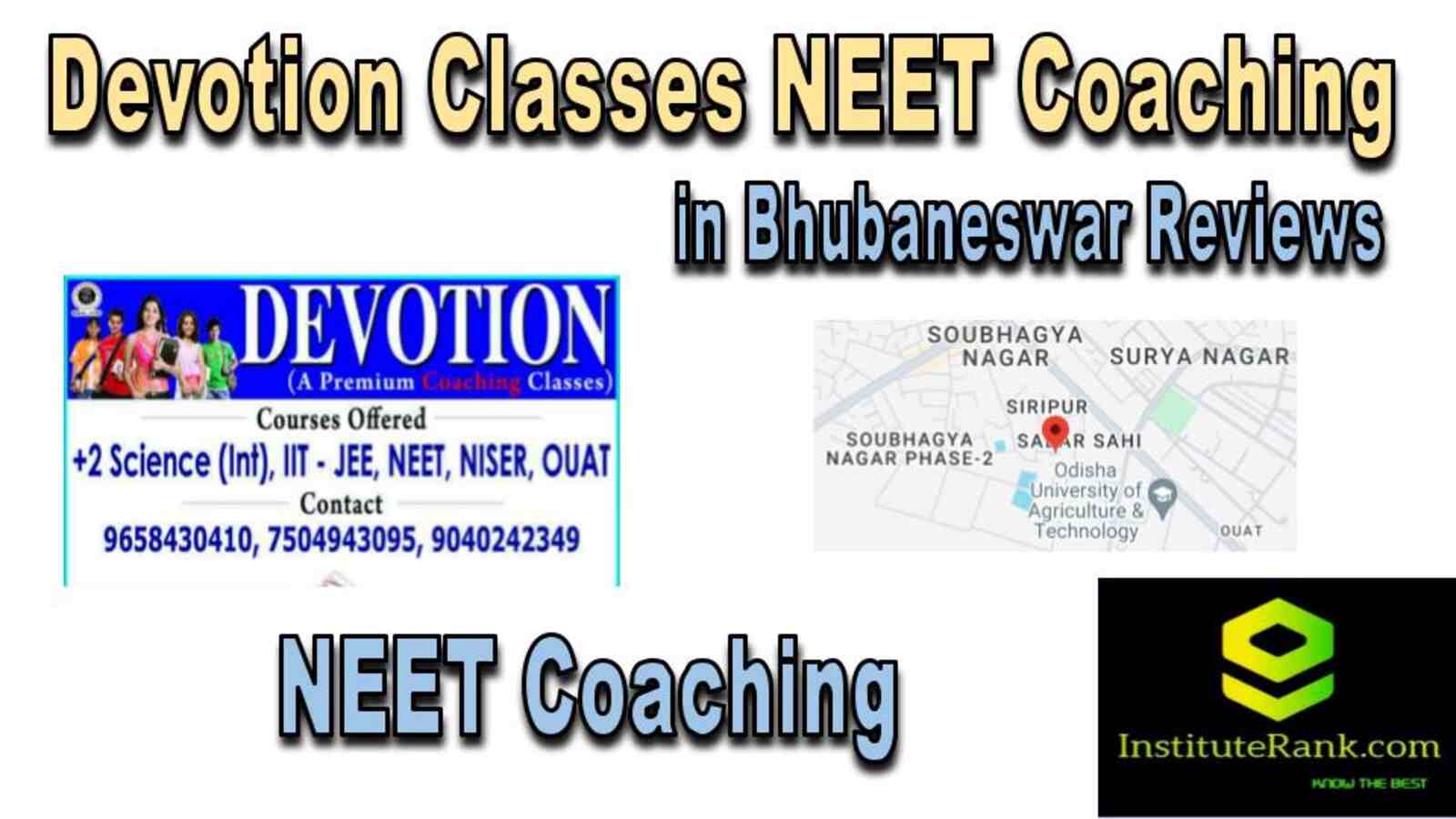 NEET Coaching in Bhubaneswar reviews