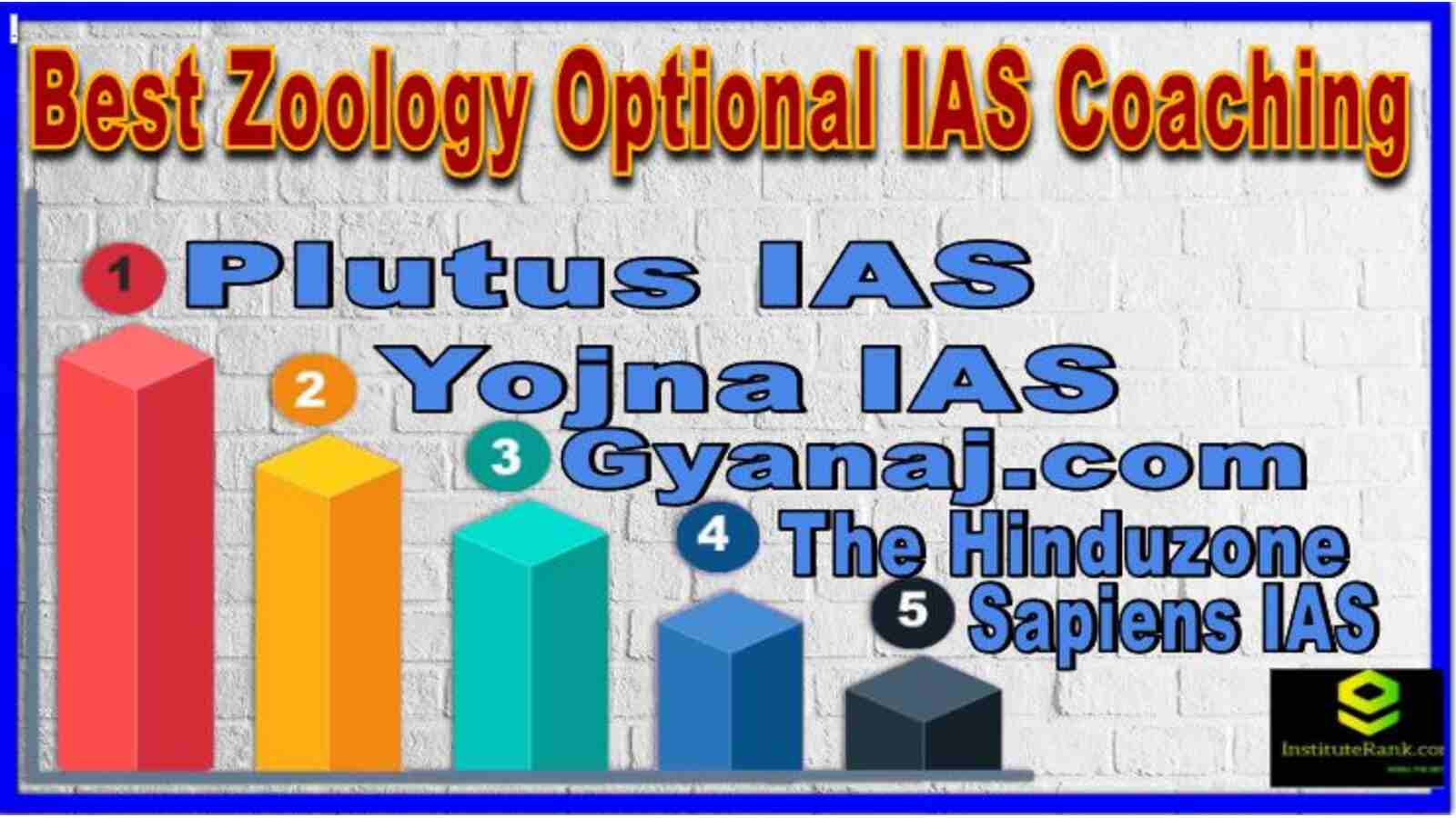 Best Zoology Optional IAS Coaching