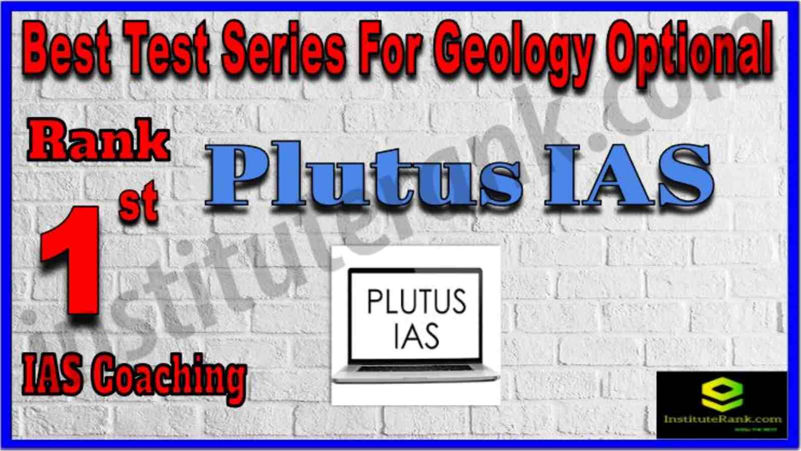 Rank 1 Best Test Series For Geology Optional