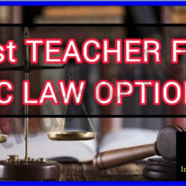 Best Teacher for UPSC Law Optional
