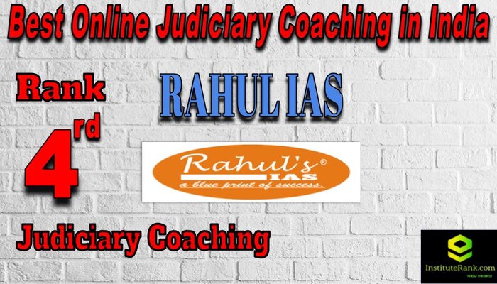 Rahul IAS Online Judiciary Coaching