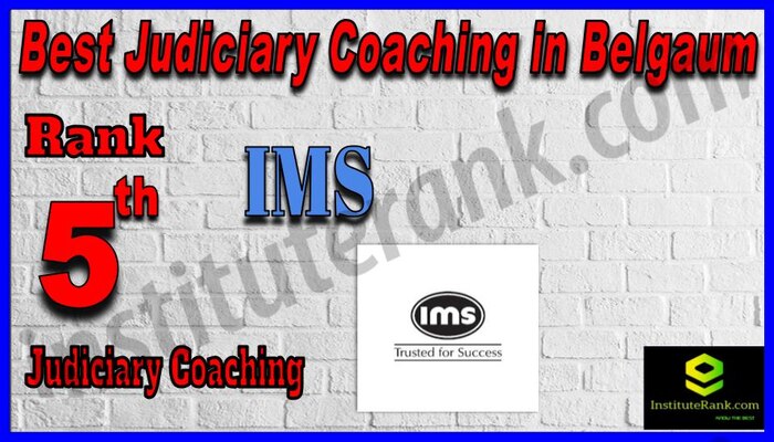 Rank 5. IMS Learning Resources Pvt Ltd Top Best Judiciary Services Coaching in Belgaum