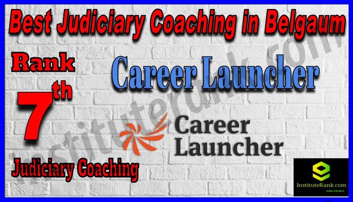 Rank 7. Career LauncherĀ Best Judiciary Services Coaching in Belgaum