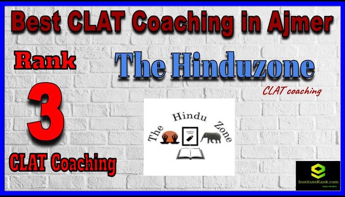 Rank 3 The Hinduzone - BEST CLAT Coaching in Ajmer