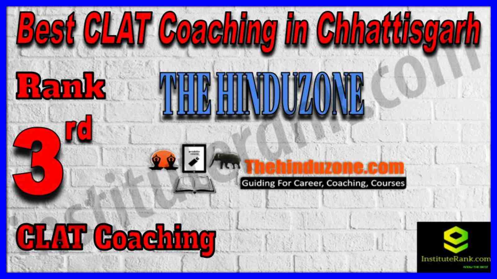 Rank 3 The Hinduzone - BEST CLAT Coaching in Chhattisgarh
