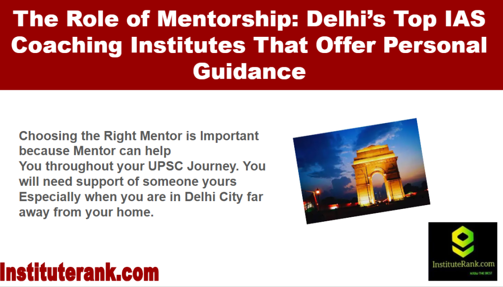 choosing right mentor for upsc cse coaching
