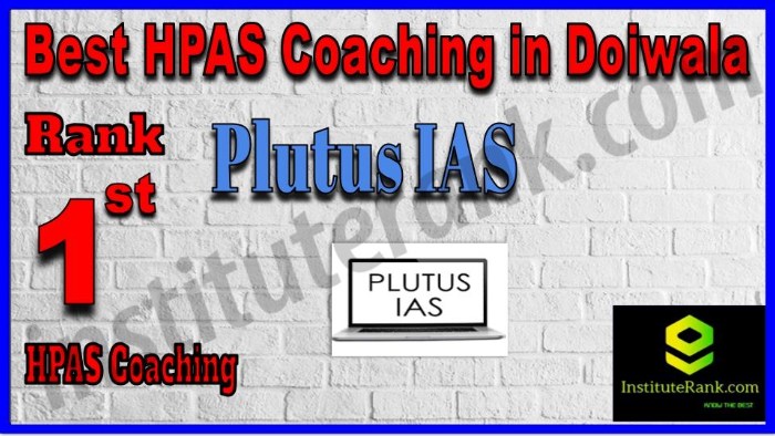Rank 1. Plutus IAS Best HPAS Coaching in Doiwala