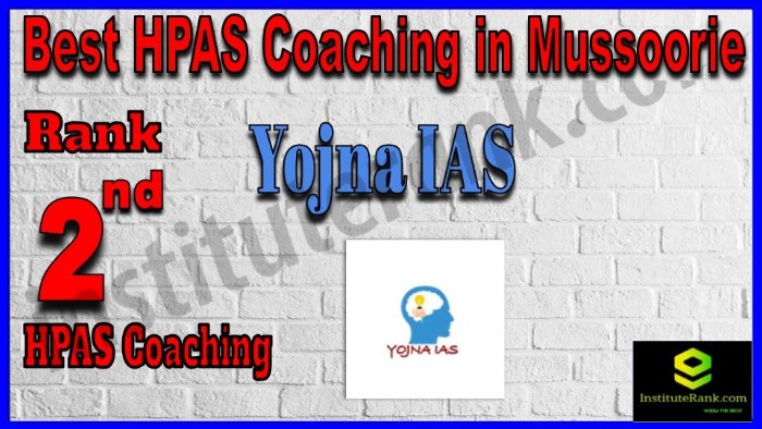 Rank 2. Yojna IAS Best HPAS Coaching in Mussoorie