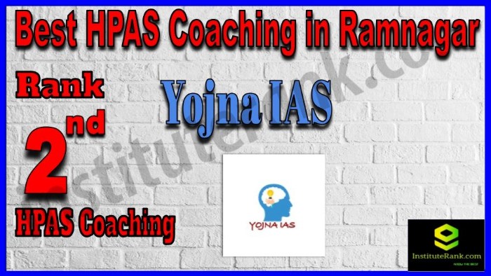 Rank 2. Yojna IAS Best HPAS Coaching in Ramnagar