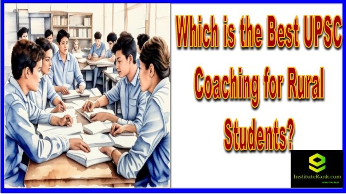 Which is the Best UPSC Coaching for Rural Students