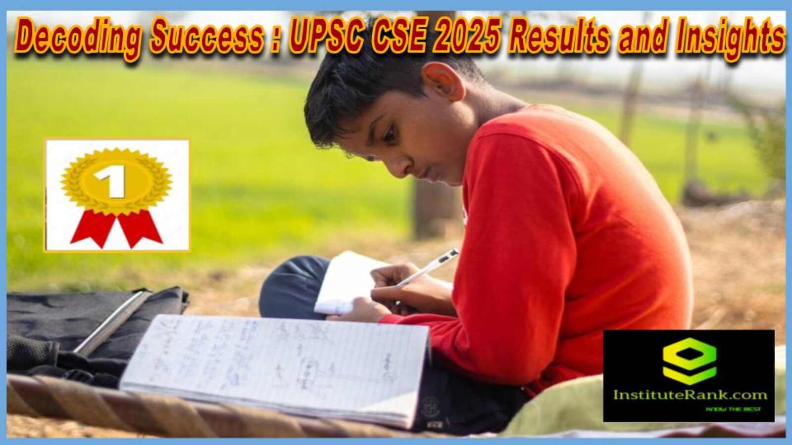 Visual analysis of UPSC CSE 2025 results, highlighting key statistics and trends in aspirant performance.