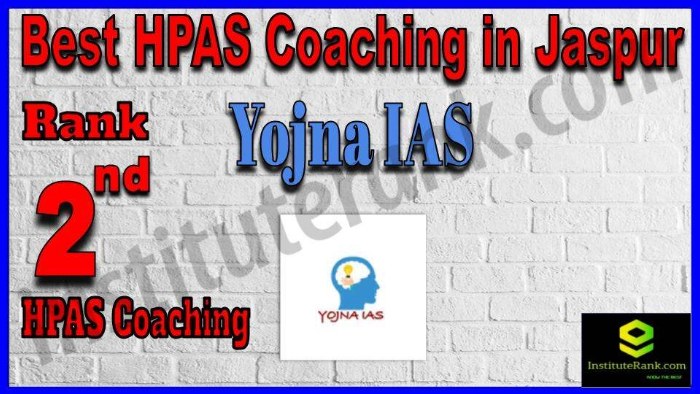 Rank 2. Yojna IAS Best HPAS Coaching in Jaspur