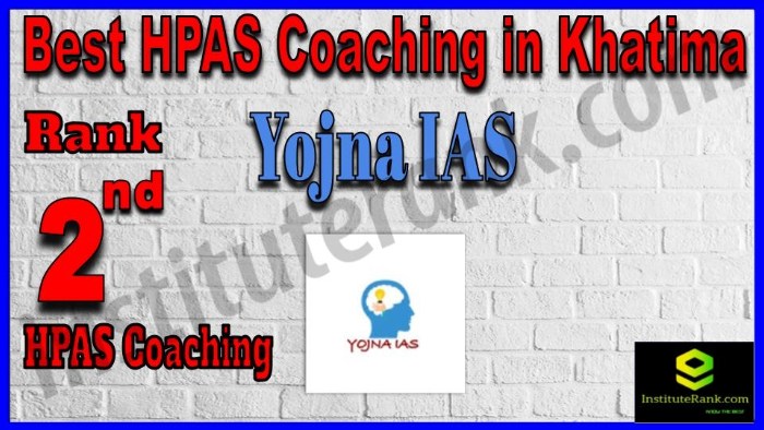 Rank 2. Yojna IAS Best HPAS Coaching in Khatima